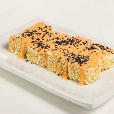 Острый ролл с лососем в Yoshi по цене 260