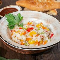 Рис с овощами в ХашЛаваш