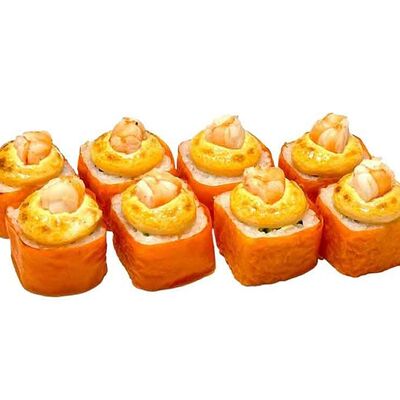 Ролл Креветка по-тайски запеченный в Суши на дом по цене 583 ₽