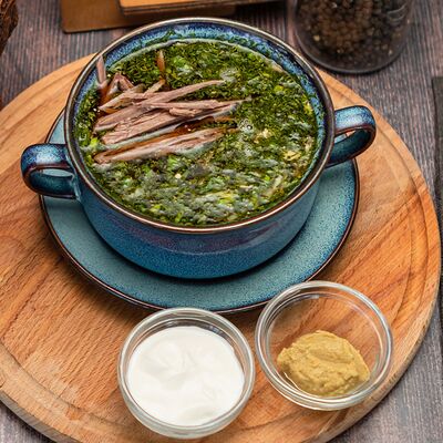 Окрошка мясная на квасе в Saperavi по цене 300
