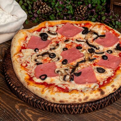 Пицца Ветчина и грибы в Ботаника по цене 850