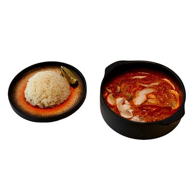 Том ям с курицей макси в Сеул по цене 723 ₽