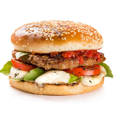 Бургер итальяно в Перчини на огне по цене 650