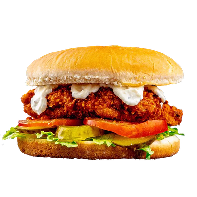 Стрипс бургер Куриный Хайп в 5 уровень по цене 500 ₽