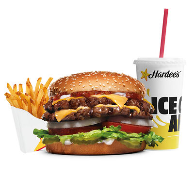 Супер Стар Бургер Комбо в Hardee's Mega Almaty по цене 4400 ₸