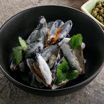 Мидии в соусе горгондзола в Вкусновица по цене 790 ₽