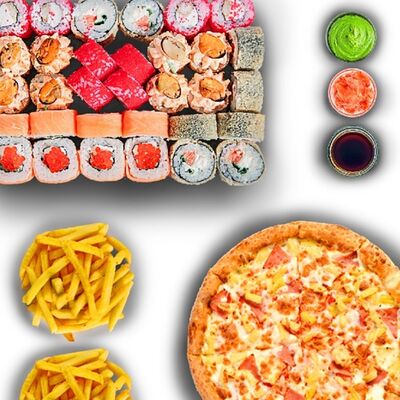 Комбо Морской бриз в YoYo Sushi по цене 2469 ₽