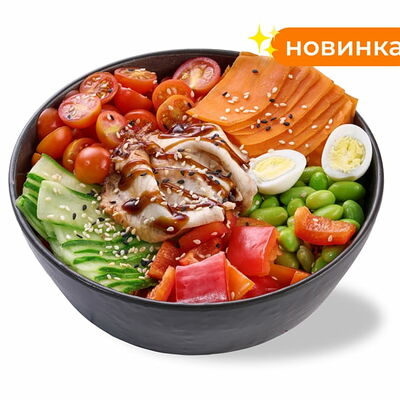 Боул с угрём в Rolik по цене 584 ₽