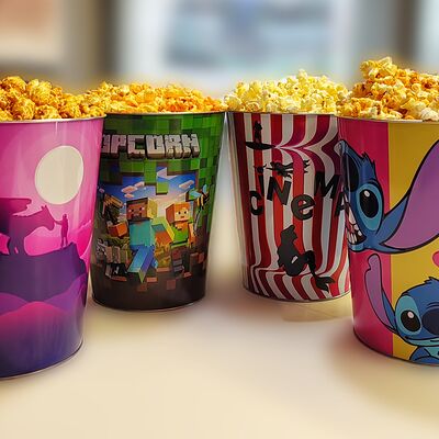 Попкорн сырный в жестяном ведре в Кинотеатр Люксор по цене 1200 ₽