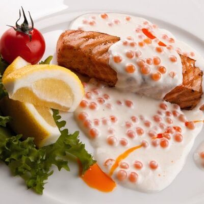 Семга в сливочном соусе в Жемчужина по цене 1200 ₽