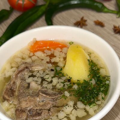 Шурпа с бараниной в Алтын Кафе по цене 590 ₽