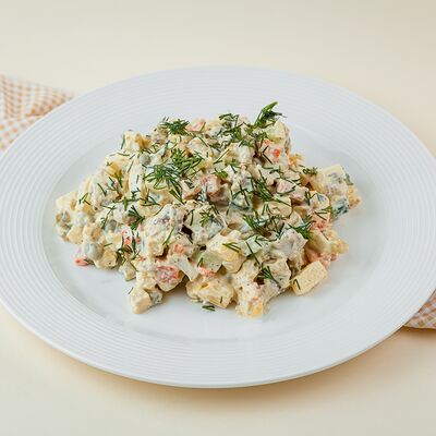 Оливье с говядиной в Фермер Маркет по цене 370 ₽