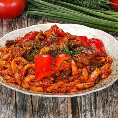 Жареный лагманв Чайхана 24 по цене 619 ₽