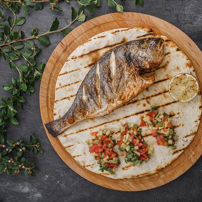 Дорадо на гриле в Асгард по цене 1298 ₽