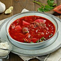 Борщ в ALGA Вкус Кавказа