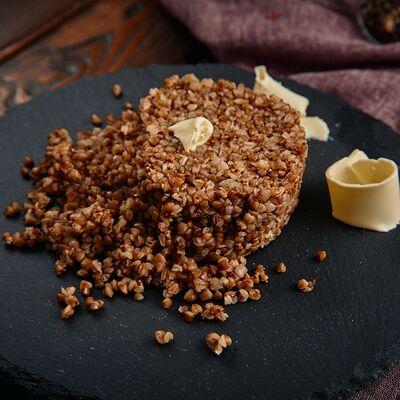 Гречка отварная с маслом в Шашлычный двор по цене 110