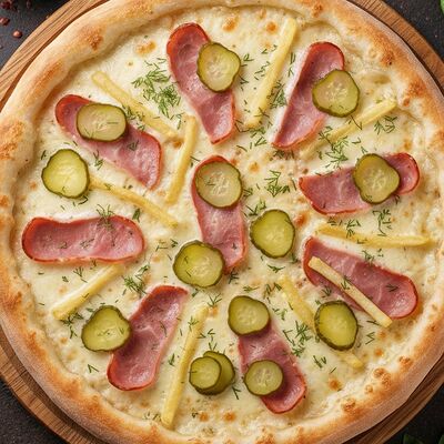 Фермерская в ОЛИО пицца и суши по цене 420 ₽