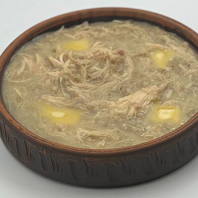 Томленая грудка цыпленка с пшеницей Дзавар в Бо-Бо по цене 840 ₽