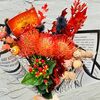 Стильный букет цветов на Хэллоуин Halloween в Дарите красиво по цене 4890