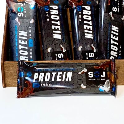 Протеиновый батончик Protein Soj Cо вкусом кокоса в Sila Raush Coffee по цене 169 ₽