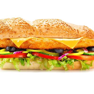 Сэндвич Мегачикен в Subway по цене 600 ₽