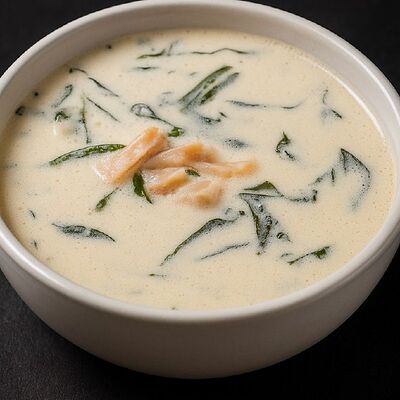 Сливочный суп с лососем в Love Rolls по цене 399 ₽