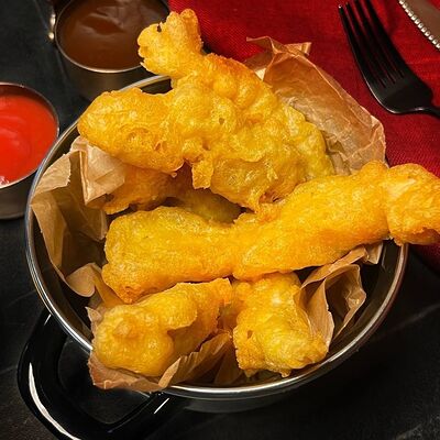 Попкорн из свинины в Kirova street по цене 250 ₽