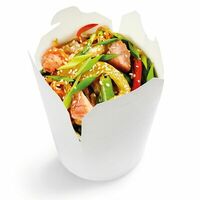 Wok Рис с лососем и соусом терияки в Бирсити