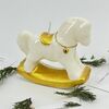 Натуральная свеча ручной работы лошадка-качалка в Дарите красиво по цене 1790