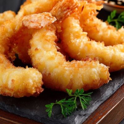 Тигровые креветки в темпуре в Вилки-Палки по цене 439 ₽