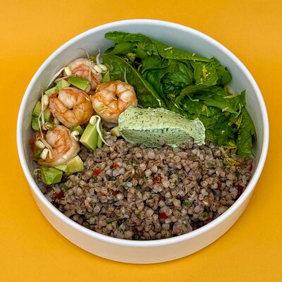 Зелёная гречка с авокадо в Coffeeline - кофе и еда по цене 580 ₽