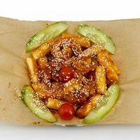 Токпокки с креветками в Toshaa