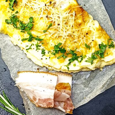 Омлет с беконом в Sisters Food по цене 250