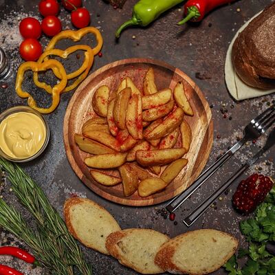 Картофель по-деревенски в Шашлычная бостан по цене 299 ₽