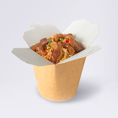 Удон со свининой в Дом роллов по цене 310 ₽