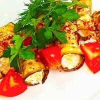 Рулетики из Баклажана в Ресторан Хата возле Шереметьево