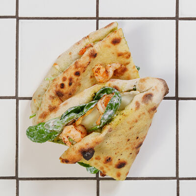 Сэндвич Креветка & Яйцо в Padre pizzeria bar по цене 570 ₽