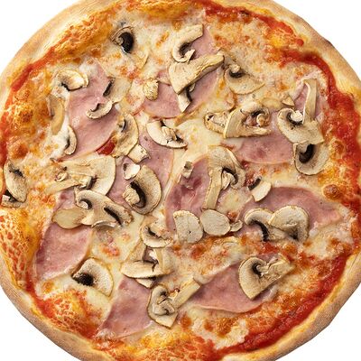 Пицца Ветчина и грибы в Cheese Knock по цене 610 ₽