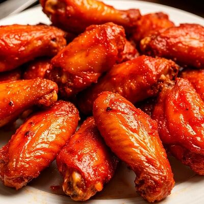 Куриные крылышки с мангала (3 порции) в Кафе SINBAD по цене 1300 ₽