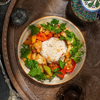 Треска по - азиатски в Гранат по цене 964 ₽