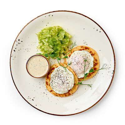 Панкейки сырные из сулугуни в Кофеин по цене 509