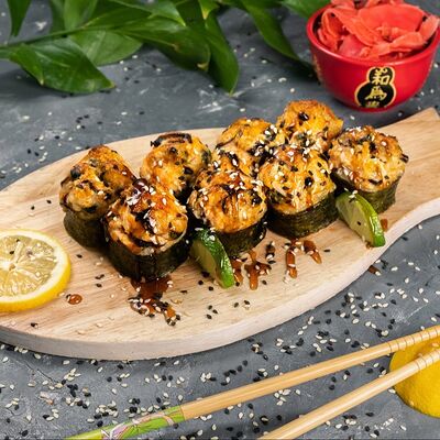 Запеченный с мидиями в Sushi Panda по цене 409 ₽