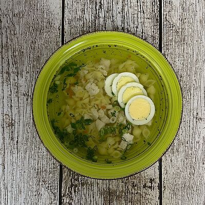 Суп куриный по-французски в Луна Рыба по цене 285 ₽