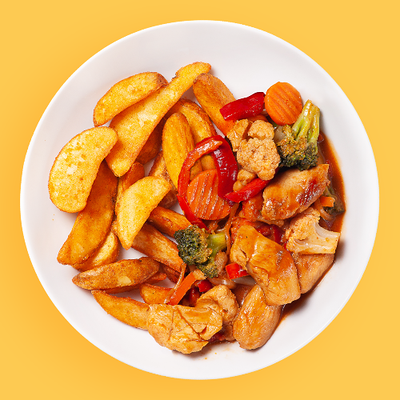 Курица Острая яндекс в Фьюжн экспресс по цене 290 ₽