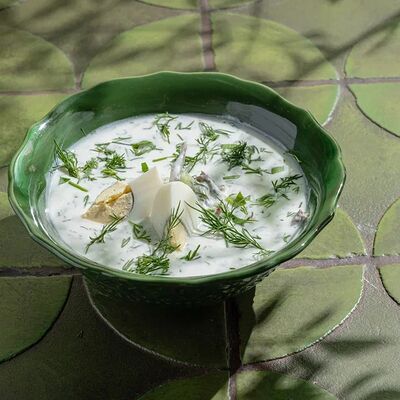 Суп Окрошка на айране в Двор Помидор по цене 640