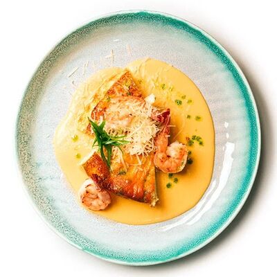 Омлет с креветками в Вкусная миля по цене 370