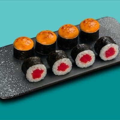 Ролл спайси тунец в О! Суши по цене 450 ₽