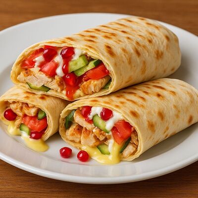 Шаурма Турецкая с гранатом в Уголок Вкуса шаурма в кляре по цене 405 ₽