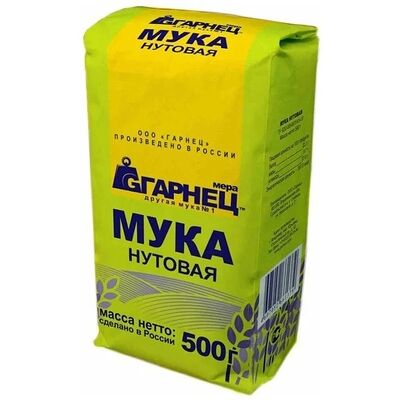 Мука нутовая Гарнец в Будет польза по цене 200 ₽