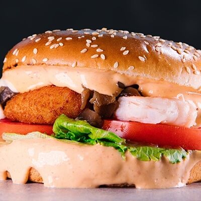 Бургер Том Ям в Бургер Сайз по цене 649 ₽